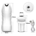 Automatic Male Sucking Mastubator Vibration Blowjob Machine Masturbation Cup Sex Toys Adult Goods for Men Masturbate Supplies
